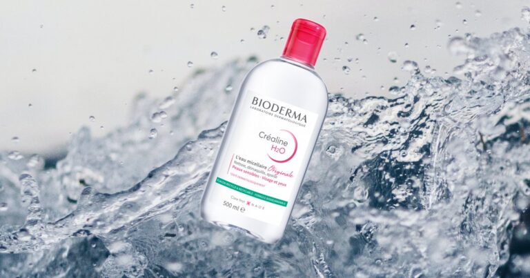 bioderma crealine h2o eau micellaire nettoyant visage CeraVe Crème Lavante Hydratante soin de la peau Cerave Avène La Roche-Posay Bioderma Nuxe